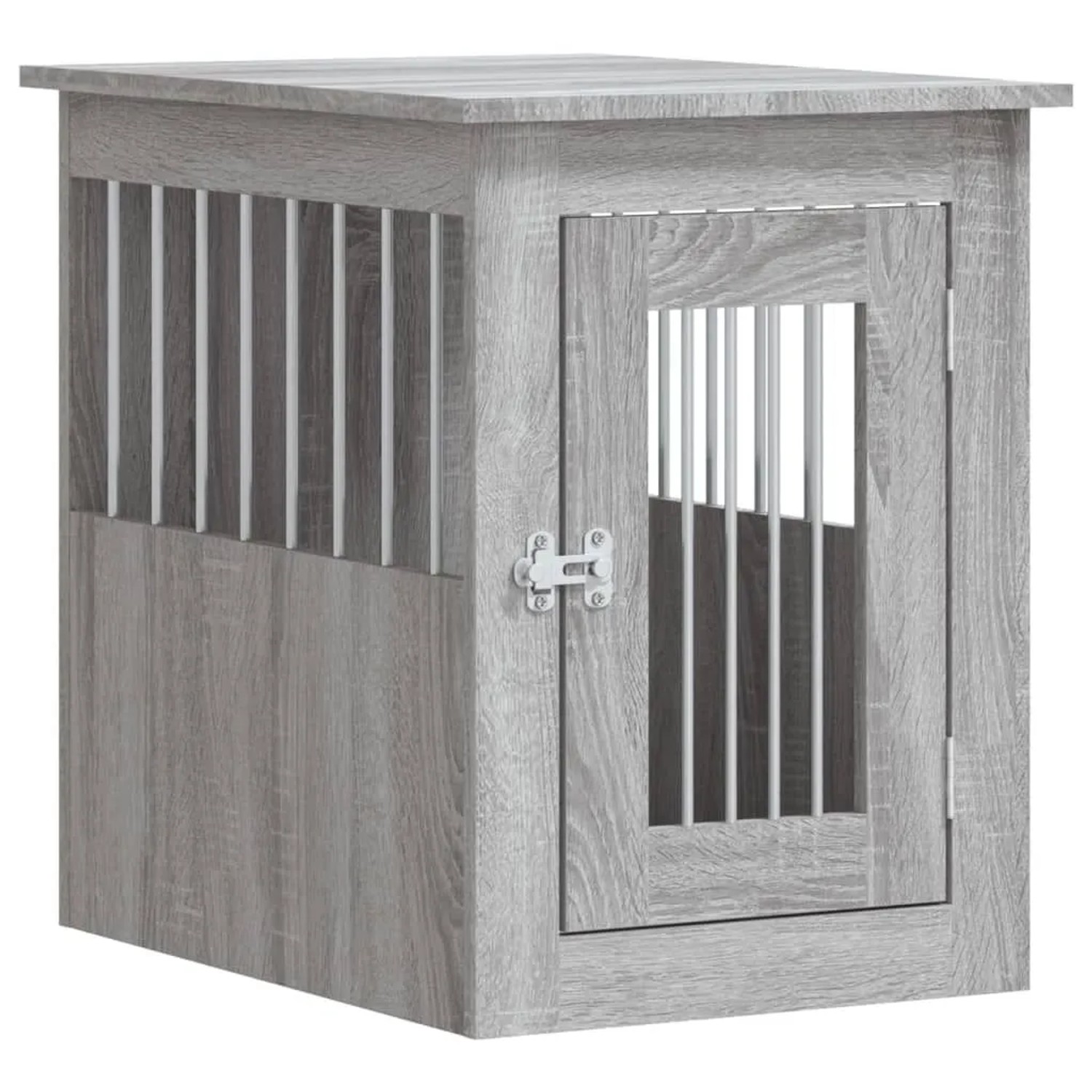 vidaXL Hundekäfig im Möbelstil Grau Sonoma 45x62x59 cm Holzwerkstoff 838314