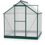Vitavia Gewächshaus Triton 3800 Smaragd mit Fundament, 3,8 m² Grundfläche.