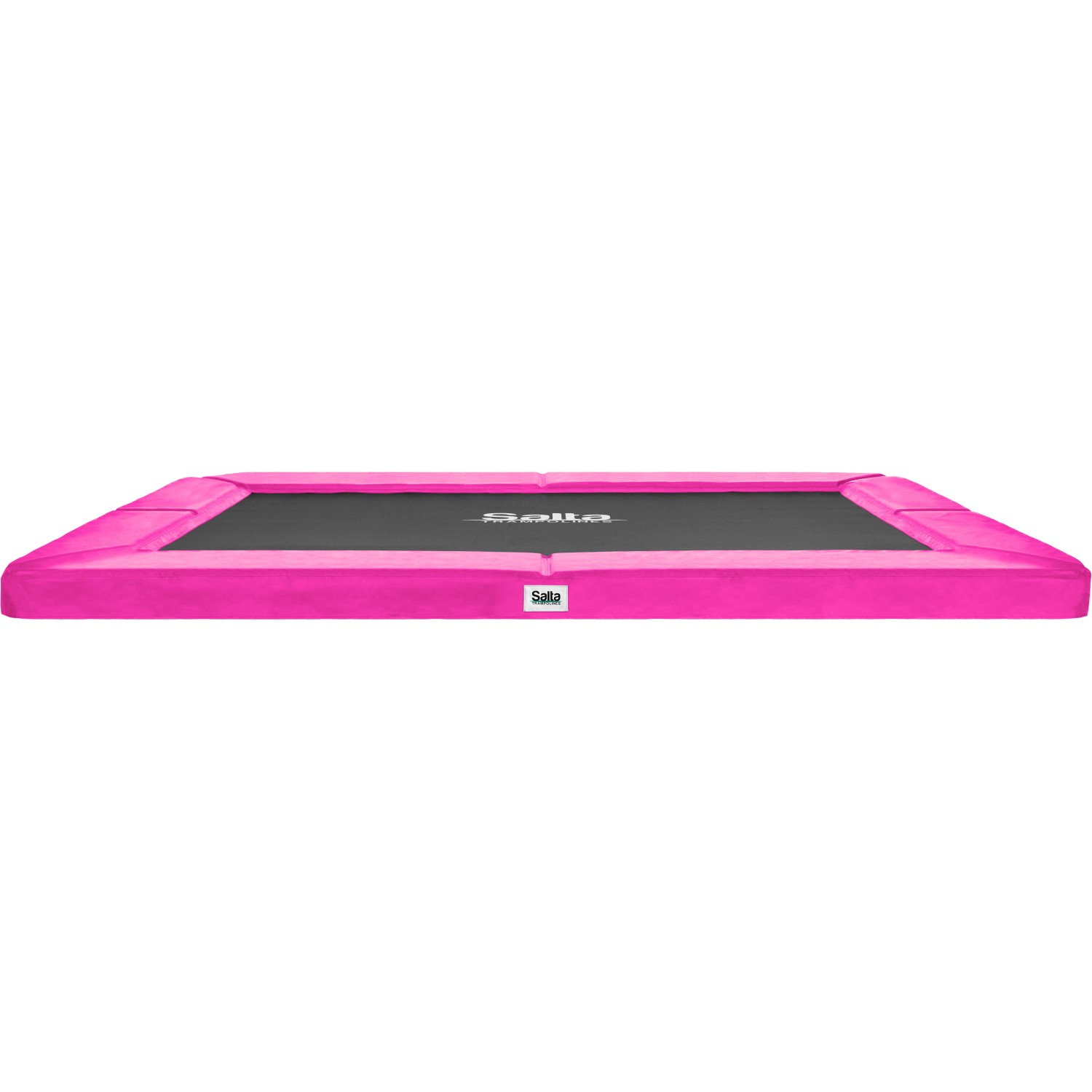 Salta Trampolin Schutzrand, 153x214 cm, Pink. Rechteckiger Rand für mehr Sicherheit beim Trampolinspringen.