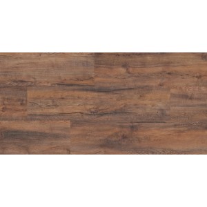 Kaindl Laminat Eiche Saloon Ellsworth, wasserfest, mit rustikaler Holzoptik und Fugen.