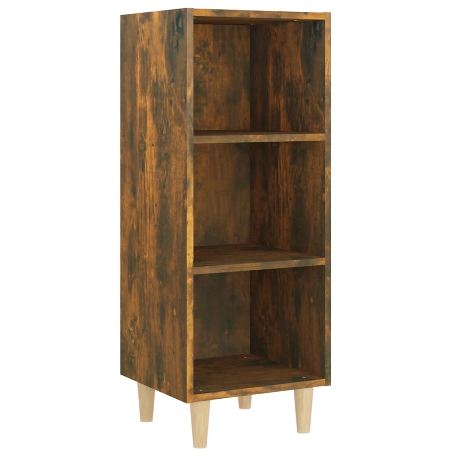 vidaXL Sideboard Räuchereiche 34,5x32,5x90 cm Holzwerkstoff 817420 günstig online kaufen