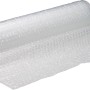Rolle Luftpolsterfolie, 1 m x 5 m, durchsichtig, zum Schutz empfindlicher Gegenstände.