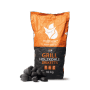 Sack Heizfuxx Grillholzkohlebriketts, 10kg, Hartholz, für lange Brenndauer & optimale Hitze beim Grillen.
