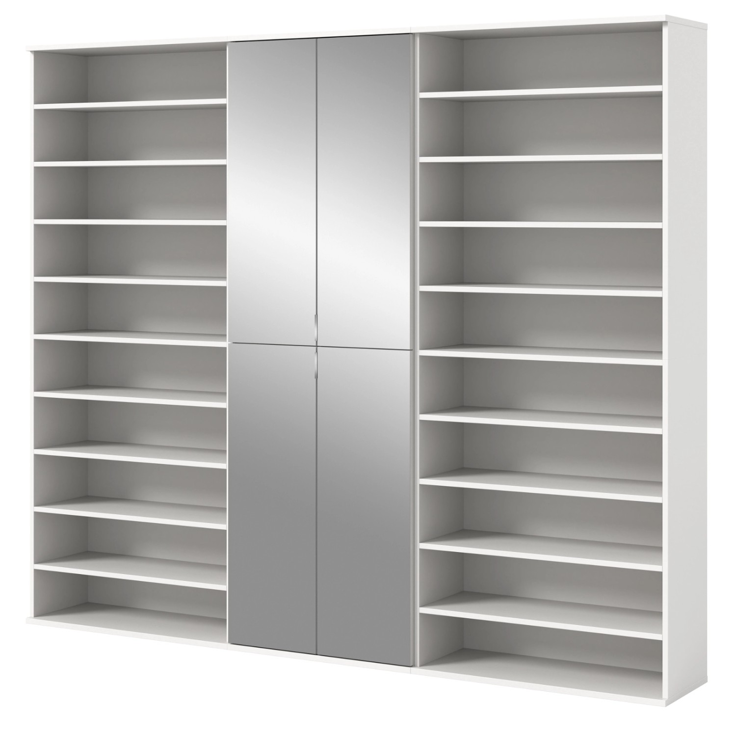 Inn.Furn Garderobenschrank in Weiß 221 cm SystemX günstig online kaufen