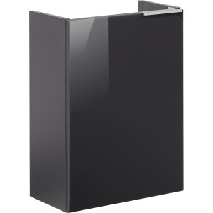 Fackelmann Waschbeckenunterschrank SBC, anthrazit, 44 cm breit. Badmöbel für Waschbecken.