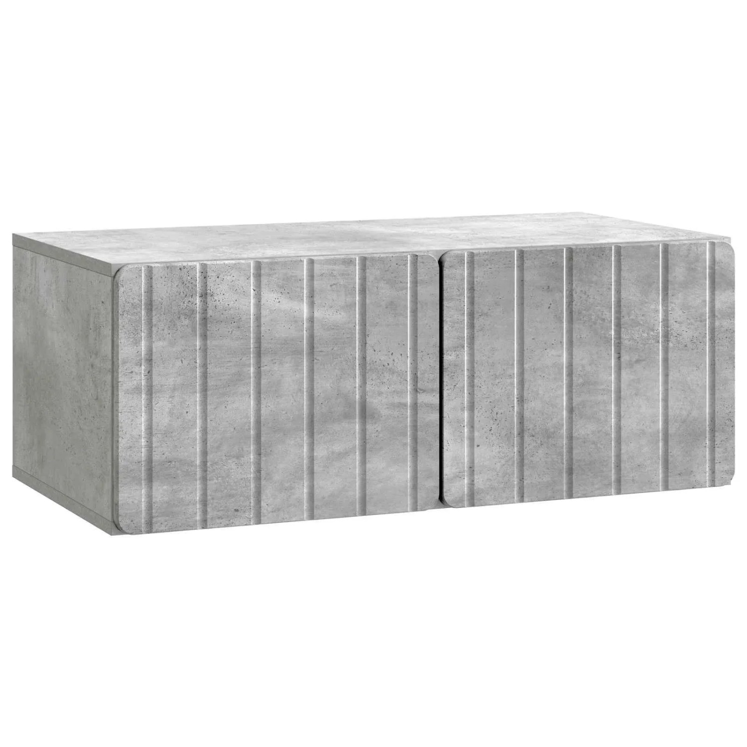 vidaXL Wandmontierter TV-Schrank Betongrau 78,5 x 41 x 30 cm 898348