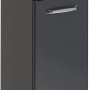 Pelipal Bad-Hängeschrank Trentino, Anthrazit Hochglanz, 30 cm breit, mit Schublade und Tür.