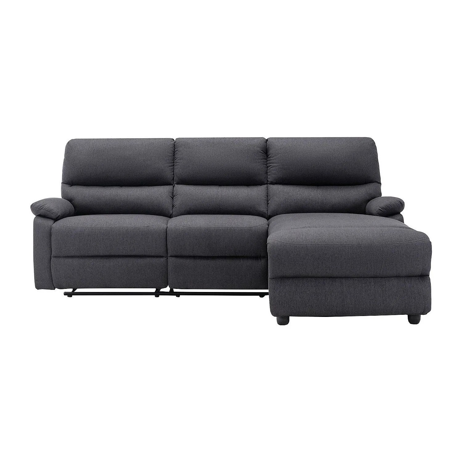 Vente-unique Relaxsofa Lunano Anthrazitgrau 234 cm