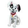 Disney Dalmatiner Gartenfigur, 40 cm, weiß-schwarz, Dekoration für Garten und Terrasse.