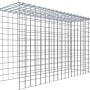 Gabiona Anbaukorb Typ 4, 60x100x30 cm, Maschenweite 5x5 cm, Drahtgitter für Gabionen.