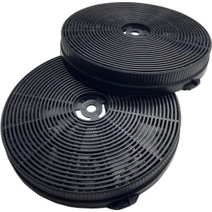 Zwei Respekta Aktivkohlefilter MIZ 1000 für Dunstabzugshauben im Detail.