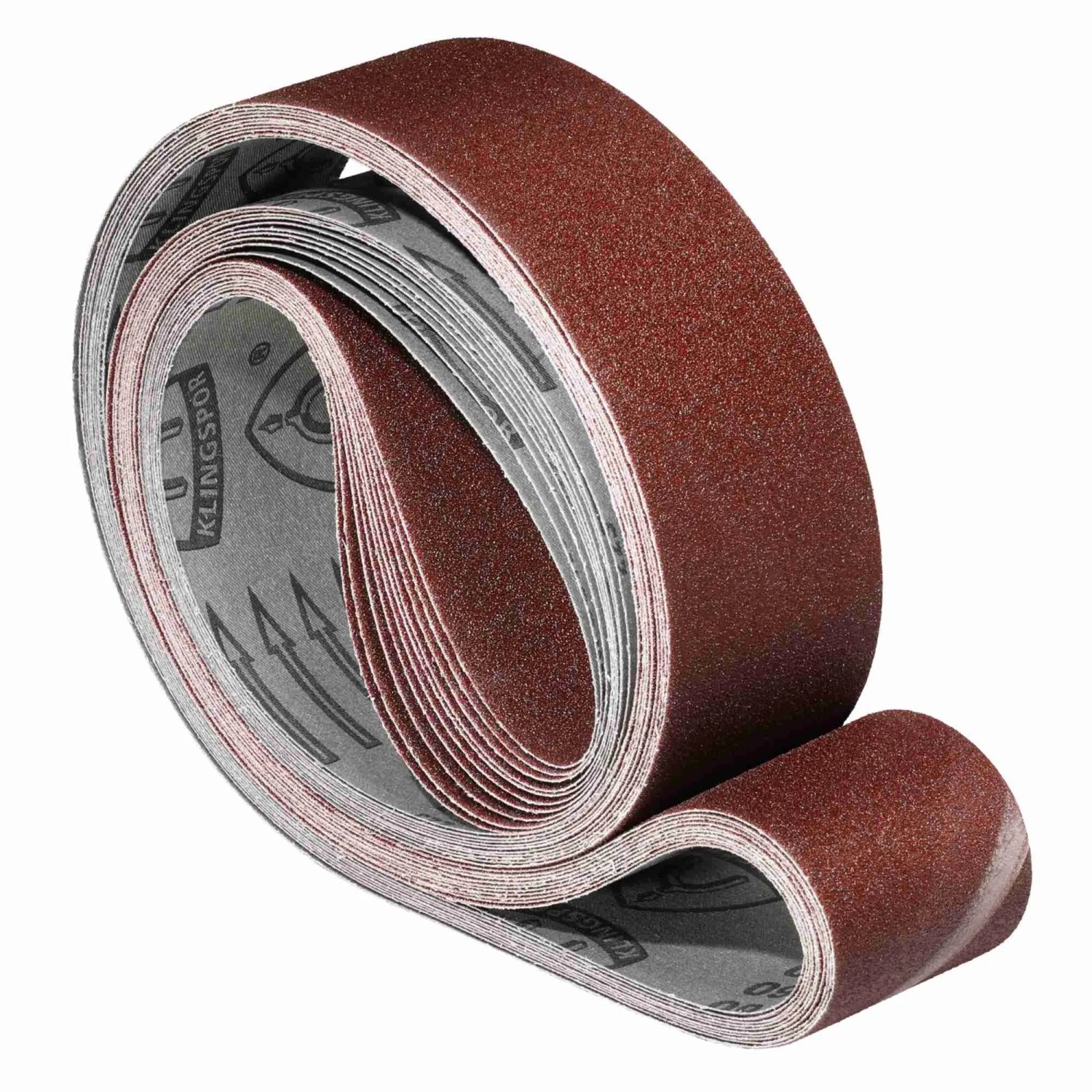 Klingspor Schleifband Korund 50 x 3500 mm Korn 80 - 5 Stück