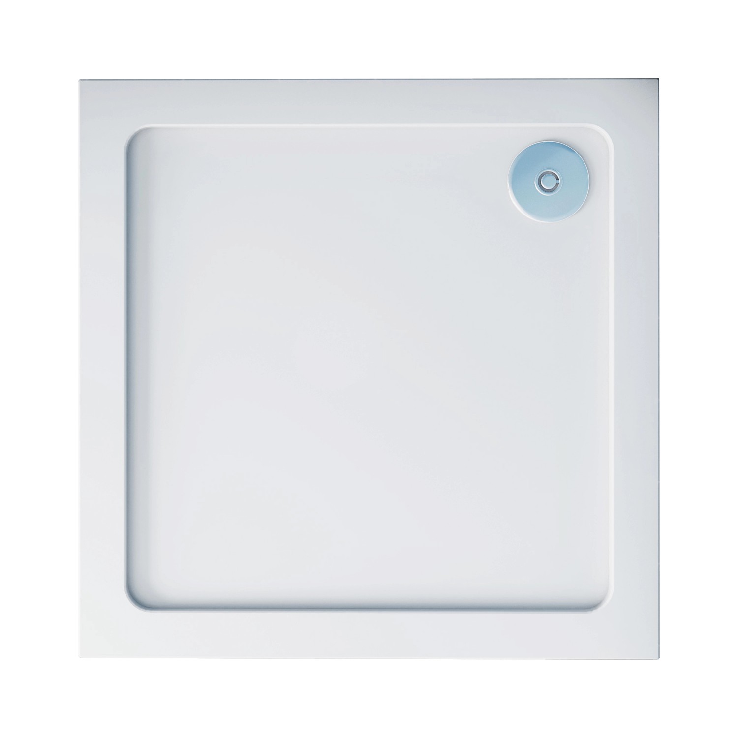 AICA 90x90x3cm Duschwanne Quadrat Duschtasse Kunststein Acrylbeschichtung f günstig online kaufen