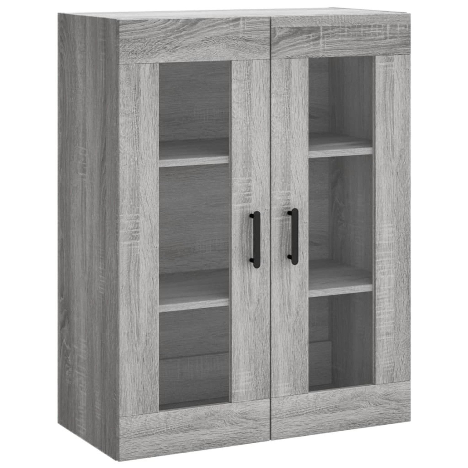 vidaXL Wandschrank Grau Sonoma 69,5x34x90 cm 828490 günstig online kaufen