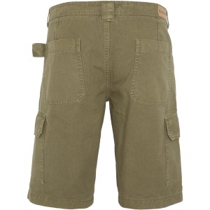 Gardena Herren-Shorts in Olivgrün, kurze Arbeitshose mit Taschen.