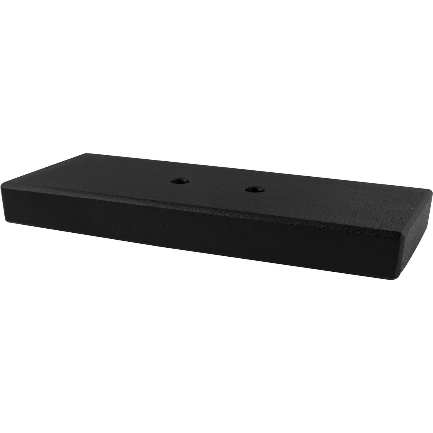 Simausrom Möbelfuß Breite 40 mm Länge 100 mm Edelstahl Schwarz
