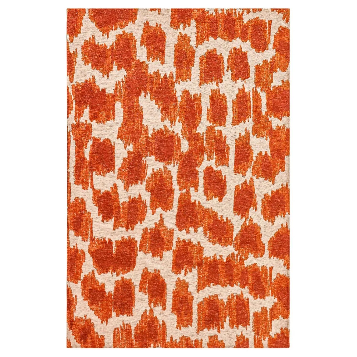 Lola&Moi Teppich Orange Blood Gold 170x240cm