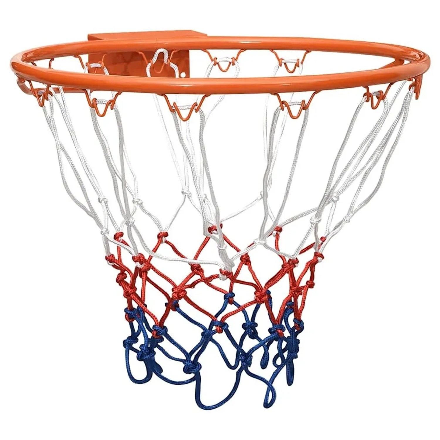 vidaXL Basketballring Orange 39 cm Stahl 93660