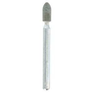 Dremel Siliziumkarbid-Schleifstein 3,2 mm (83322) für Stein, Glas, Keramik und Nichteisenmetalle.