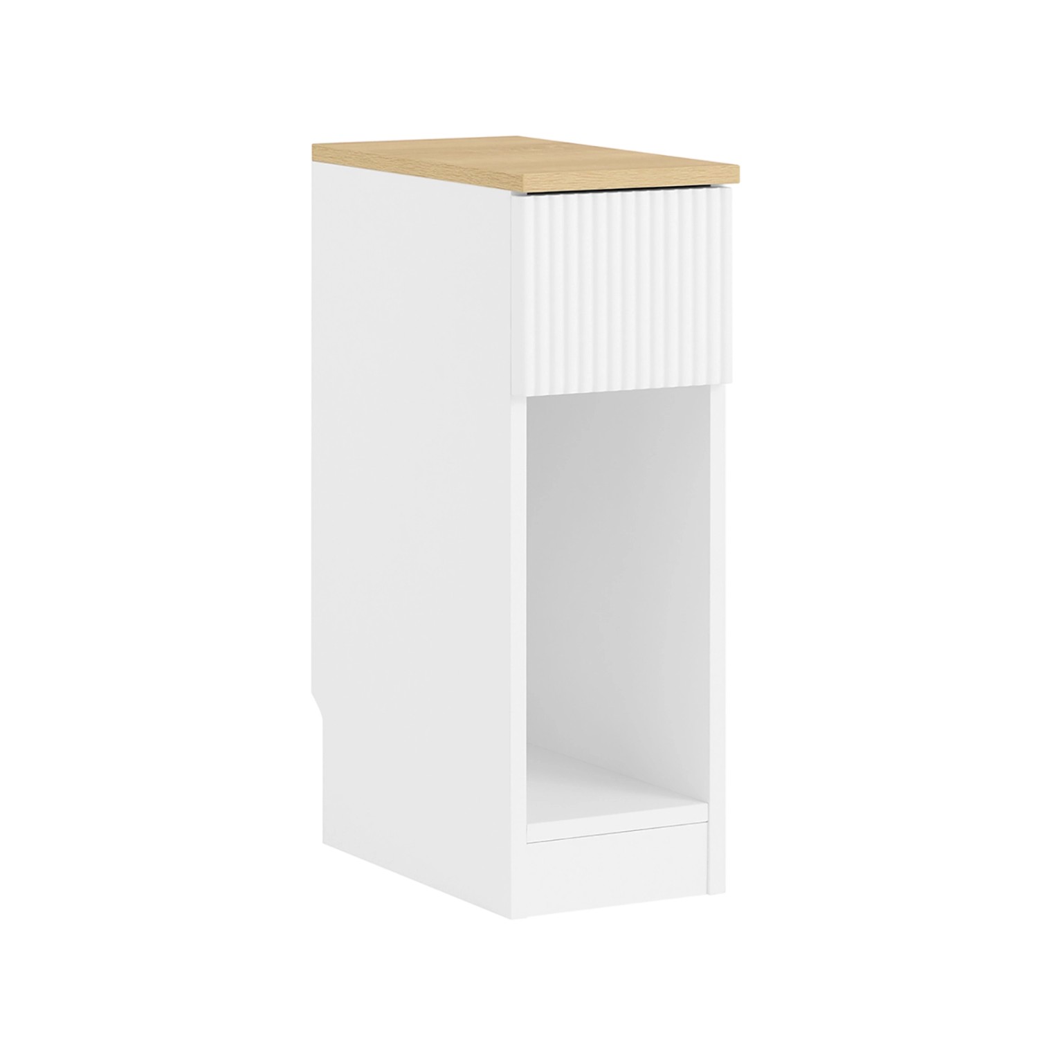 SoBuy Nachttisch Schmal Beistelltisch mit Schublade für Schlafzimmer FBT111 günstig online kaufen