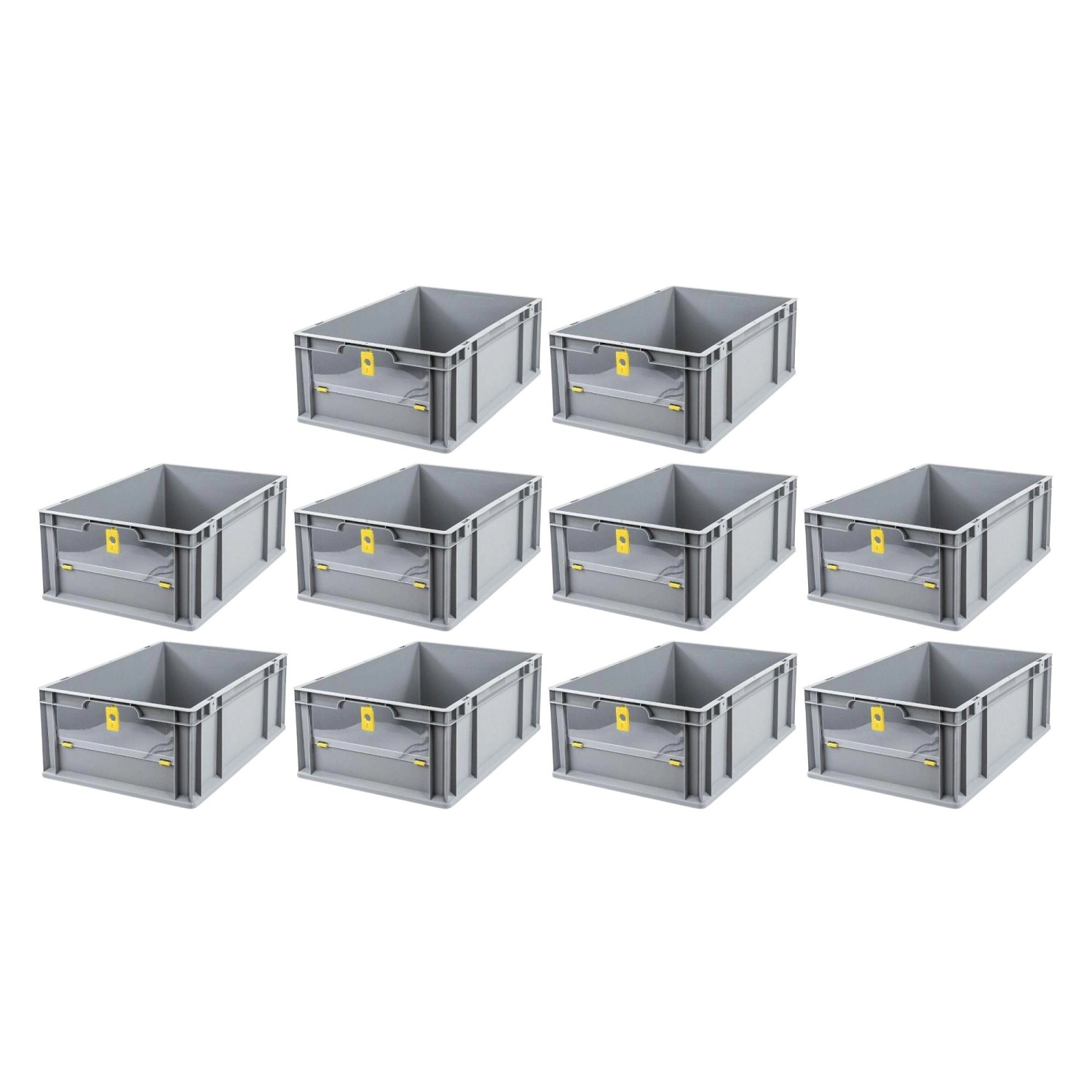 PROREGAL SparSet 10x Eurobox NextGen Insight Cover HxBxT 22 x 40 x 60 44 Li günstig online kaufen