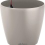 Lechuza Classico Color Pflanzgefäß, Ø 22 cm, sandbraun, mit Bewässerungssystem.