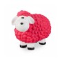 Relaxdays Gartenfigur Schaf Keramik Pink Wetterfest 33 cm x 24 cm x 44 cm 4,1 kg