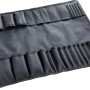 LUX Rolltasche für Werkzeug mit 26 Fächern, ausgerollt und leer.