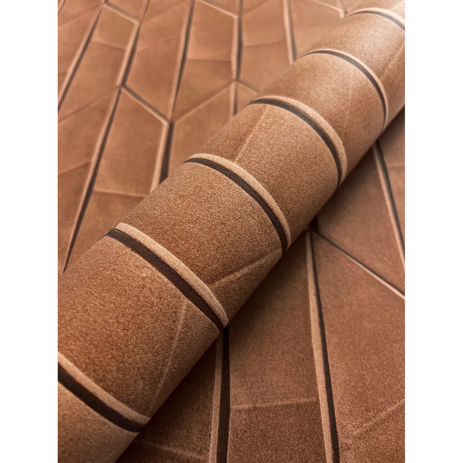 Newroom Vliestapete Leandri Brown Muster Modern günstig online kaufen