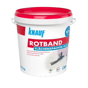 Knauf Flächenspachtel Rotband Plus 22 kg Weiß