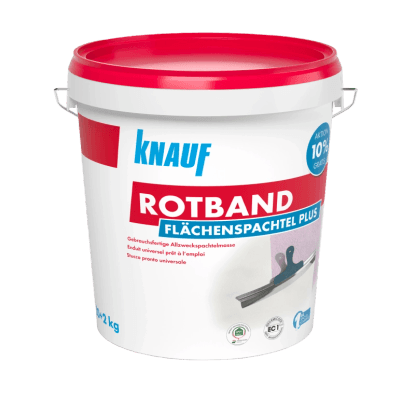 Knauf Flächenspachtel Rotband Plus 22 kg Weiß