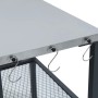 Detailaufnahme: Taino Netis Grillwagen mit Haken und Edelstahlplatte. Grillzubehör für Garten & Balkon.