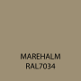 Farbfeld der Bondex Wetterschutzfarbe RAL 7034 Marehalm.