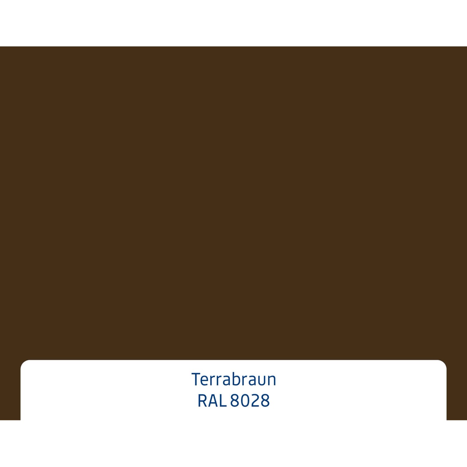 EcoStar Haustür Isopro IP 700S in Terrabraun (RAL 8028).