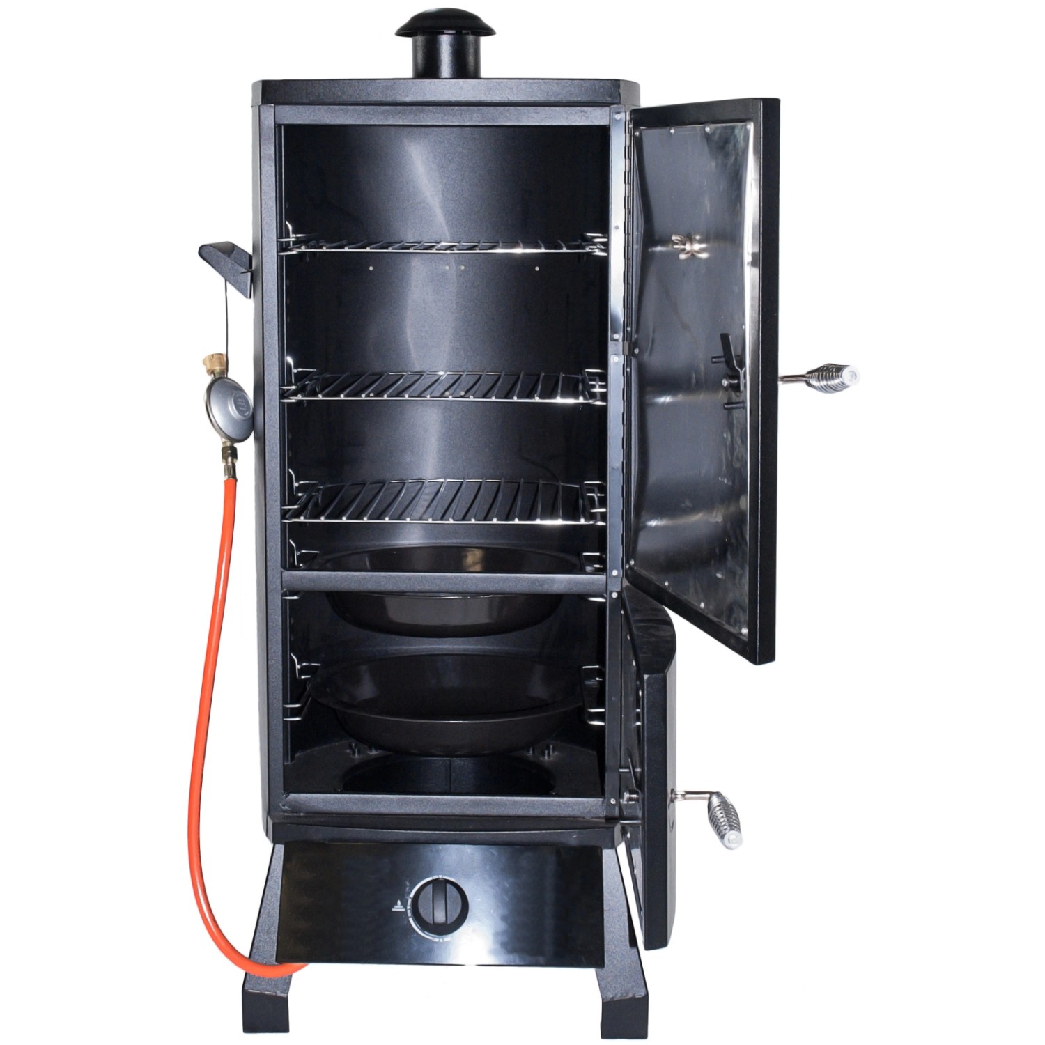 El Fuego Gasgrill Smoker Portland mit 1 Brenner Schwarz kaufen bei OBI