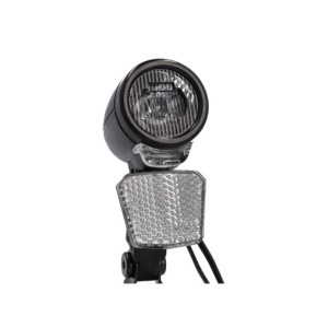 Fischer Dynamo-LED-Frontlicht mit 40 Lux und Reflektor für Fahrräder.
