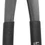 LUX-TOOLS PRO Super-Power-Kneifer 300 mm, dunkelgrau, mit kurvenförmigen Schneiden und schwarzen Griffen.
