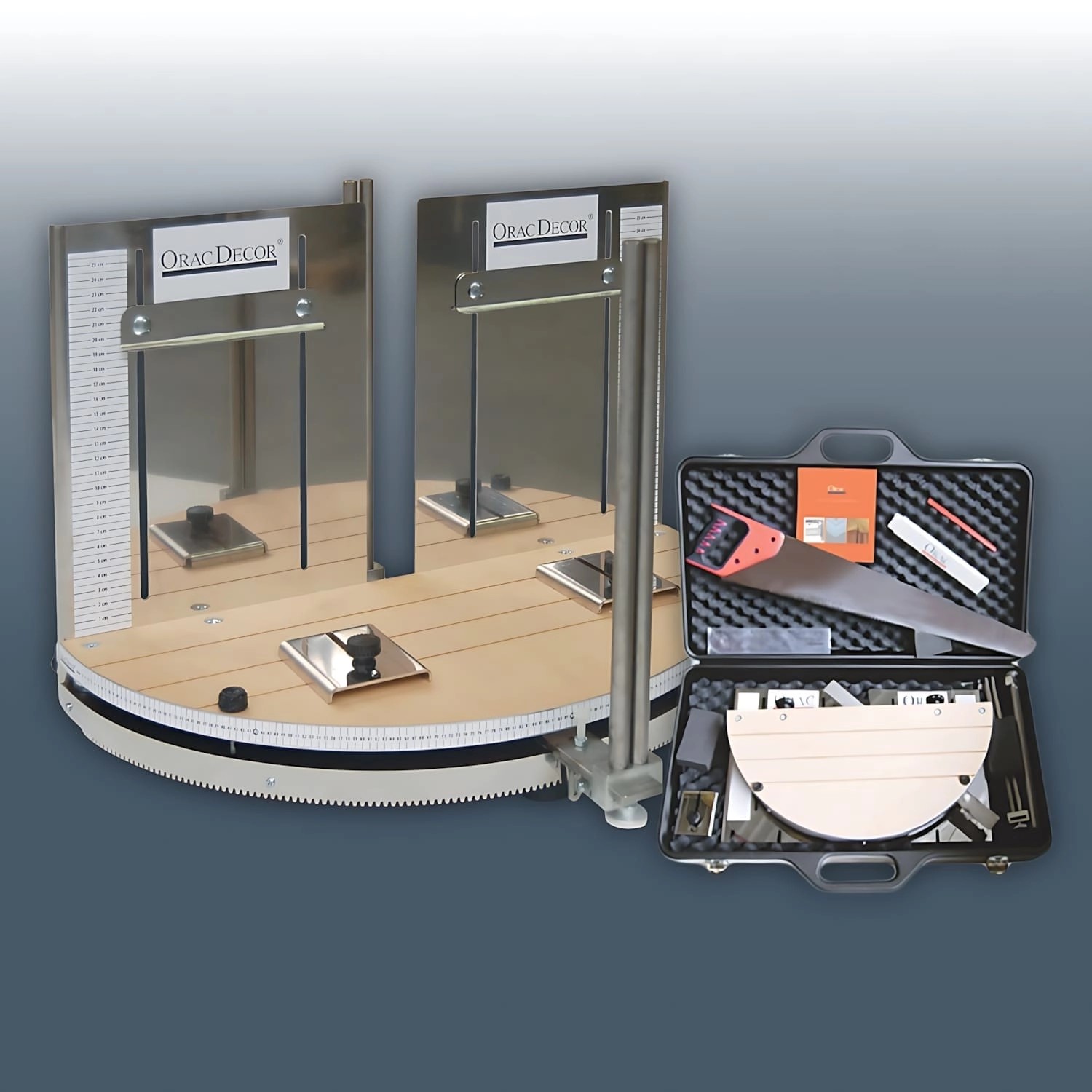 ORAC DECOR FB10 VARIOMATIC Gehrungslade und Zubehör 35,8 cm x 50,2 cm x 42 cm Weiß