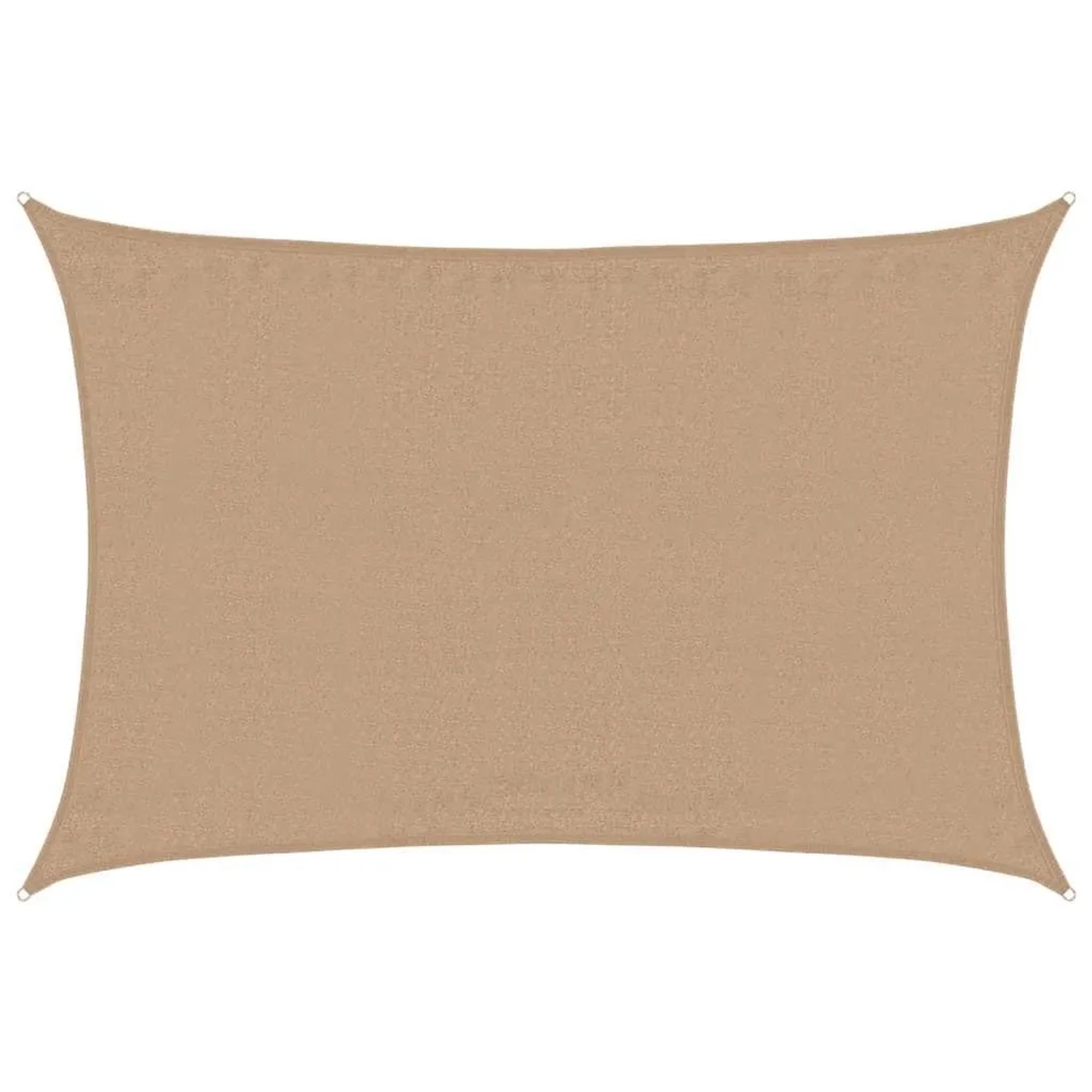 vidaXL Sonnensegel 160 g/m² Taupe 4x5 m HDPE 311408 günstig online kaufen