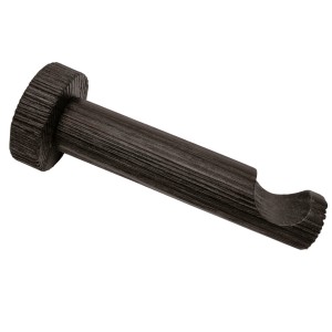 Gardinia Holz-Träger Country, offen, 12 cm, Kolonial gebürstet für Stilgarnituren.