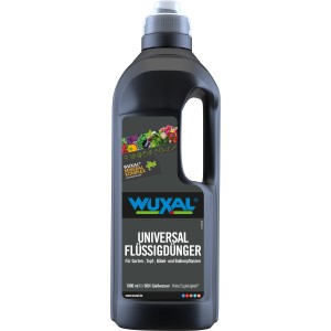 Flasche Wuxal Universaldünger 1 l, Flüssigdünger für Garten, Topf und Balkonpflanzen.
