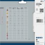 Verpackung Bosch Kreissägeblatt Speedline Wood mit Tabelle zur Materialauswahl.