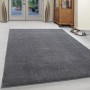 Ayyildiz Kurzflorteppich Ata 7000, hellgrau, 120x170 cm. Moderner Teppich für Wohnräume.