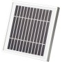 Solarpanel des Heissner Teich- und Gartenlicht Sets mit Farbwechsel.