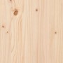 Detailansicht der Tischplatte aus Kiefernholz für vidaXL Couchtisch.
