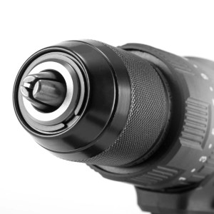 Detailaufnahme des Bohrfutters vom STAHLWERK Akku-Schlagbohrschrauber ASB-20 ST.