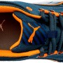 Puma Safety Crosstwist Low S3 Sicherheitshalbschuh, blau-orange, Größe 41, von oben.