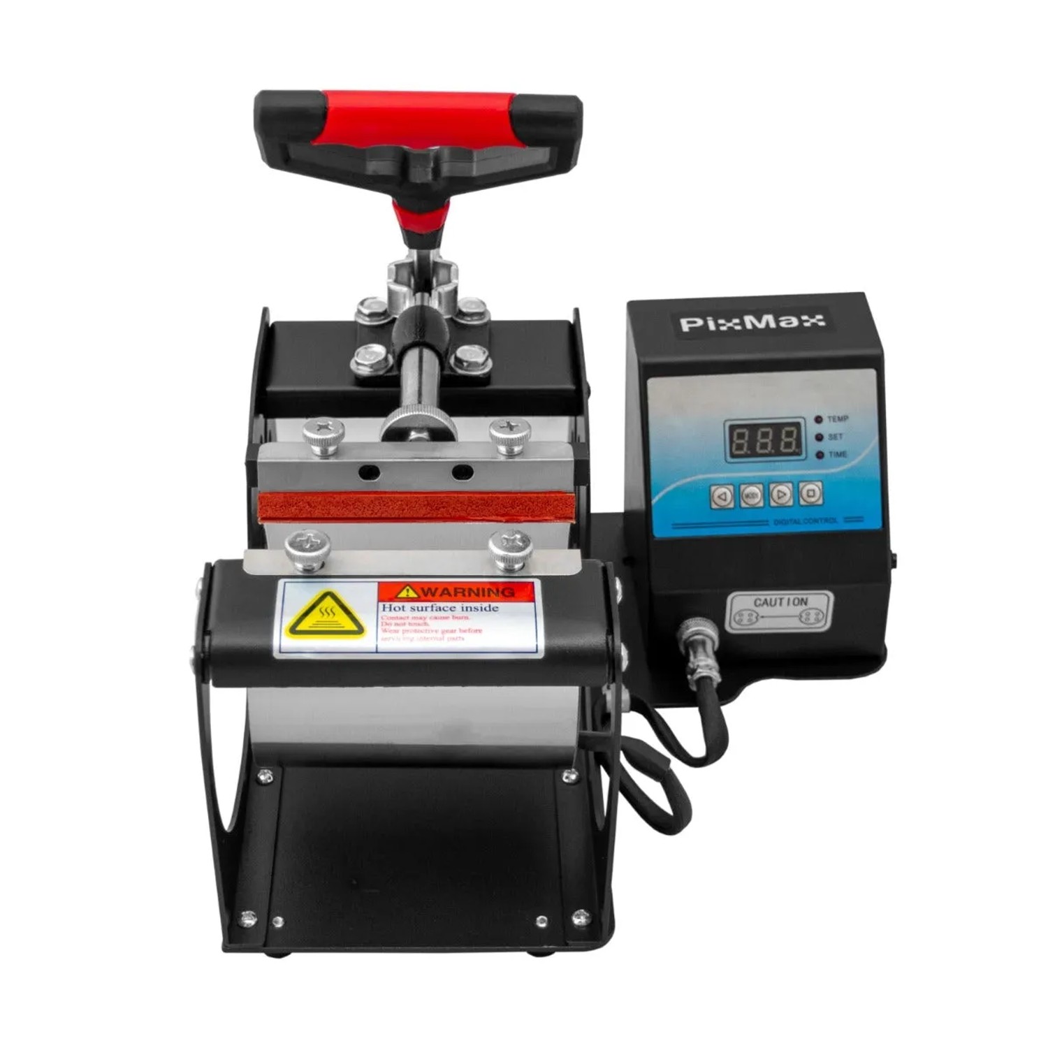 PixMax Tassenpresse Transferpresse zum Bedrucken von Tassen und Bechern.