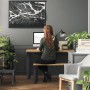 Relaxdays Tischkufen 2er Set, Stahl schwarz, 72x60cm, Industrial Design für DIY Möbelbau.