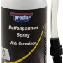 Presto Reifenpannenspray 150ml für schnelle Pannenhilfe ohne Reifenwechsel.